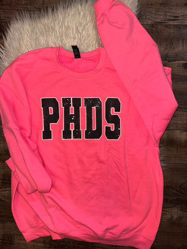 PHDS NEON PINK CREW