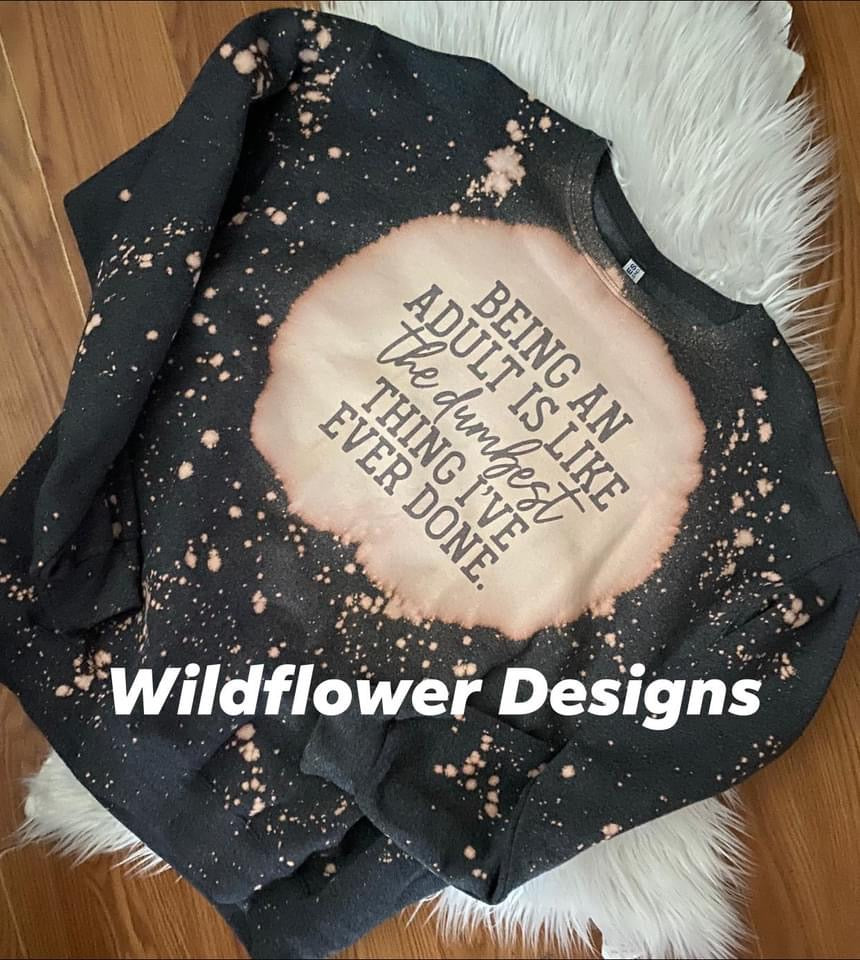 Being a adult crewneck