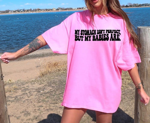 My stomach isn’t perfect